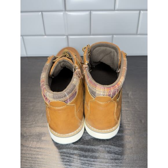Lucky Brand Kenny Men’s Brown Leather Lace-Up Boots - Size 11.5 main image 5